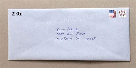 how many stamps for 2 oz envelope|cost of 2 ounce stamp.